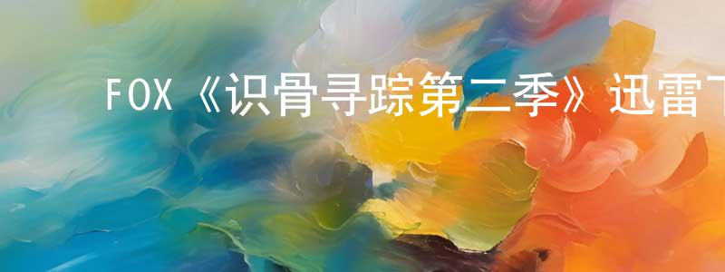 影视迷陈建亮的个人博客,FOX《识骨寻踪第二季》迅雷下载/在线观看/百度云-犯罪/历史载-美剧天堂